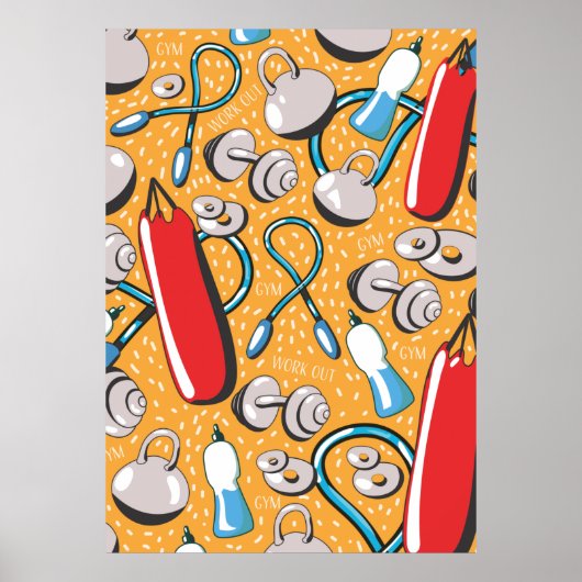 Poster Motif d'exercice (Devant)