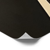 Poster Motif Diamant Classique (Coin)