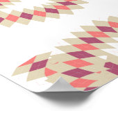 Poster Motif Diamond Swirl (Coin)