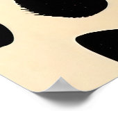 Poster Motif d'impression Cheetah (Coin)