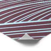 Poster motif d'onde Abstrait (Coin)