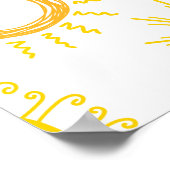 Poster Motif Doodle (Coin)