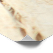 Poster Motif en bois (Coin)