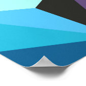 Poster Motif en patchwork sans couture avec étoiles. âge  (Coin)