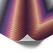 Poster Motif en Z (Coin)