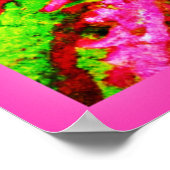 Poster Motif Feuille de la nature vibre (Coin)