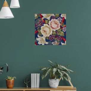 Poster Motif floral
