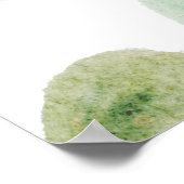 Poster Motif FLORAL SANS MODE (Coin)