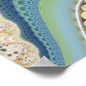 Poster Motif fractal complexe (Coin)