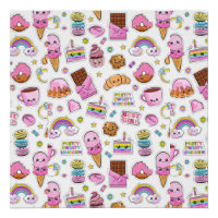 Motif Funny Unicorn Magique Arc-en-ciel mou