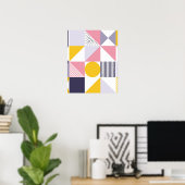 Poster Motif géométrique 26 (Bureau à domicile)