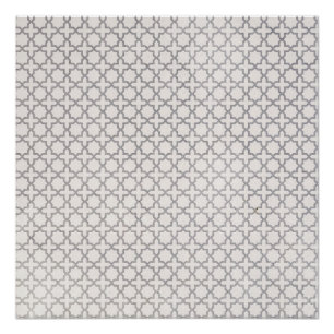 Poster Motif géométrique islamique beige