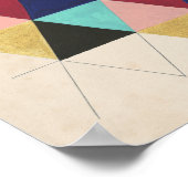 Poster Motif géométrique Play III (Coin)