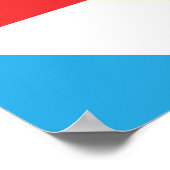 Poster Motif géométrique transparent avec formes abstrait (Coin)