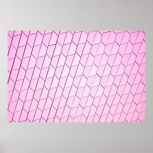 Poster Motif gris (Devant)