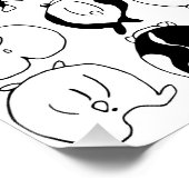 Poster Motif Hamster Butts (Coin)