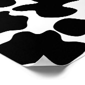 Poster Motif imprimé vache (Coin)
