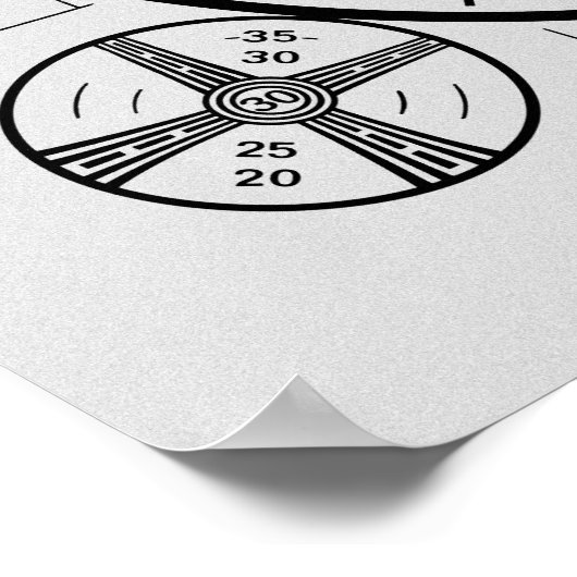 Poster Motif indien (Coin)