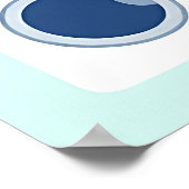 Poster Motif Jour de Lessive Frais (Coin)