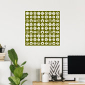 Poster motif kamon2 (Bureau à domicile)