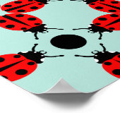 Poster Motif Ladybug (Coin)