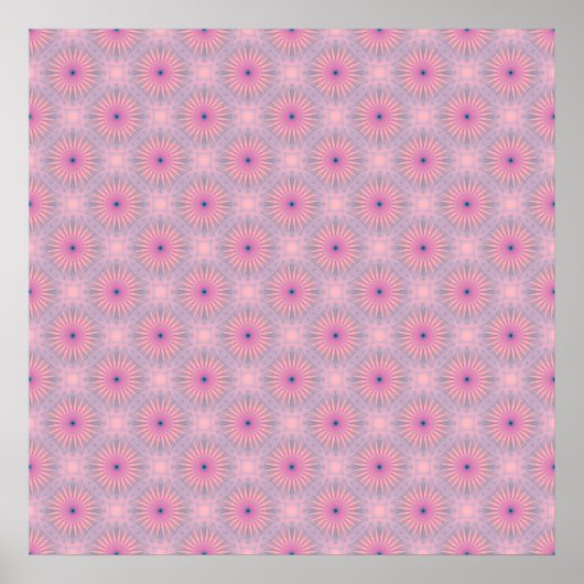 Poster Motif Mandala (Devant)
