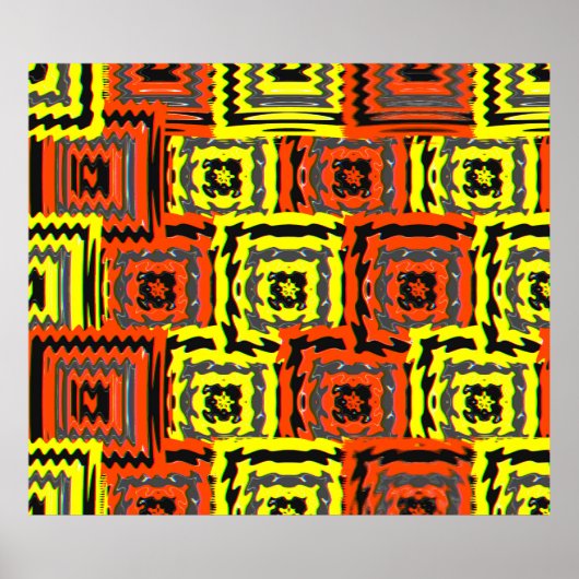 Poster Motif mathématique de Ramanujan (Devant)