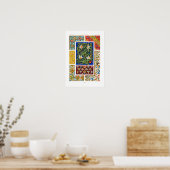 Poster Motif moyen-âge par Albert Racinet (Cuisine)