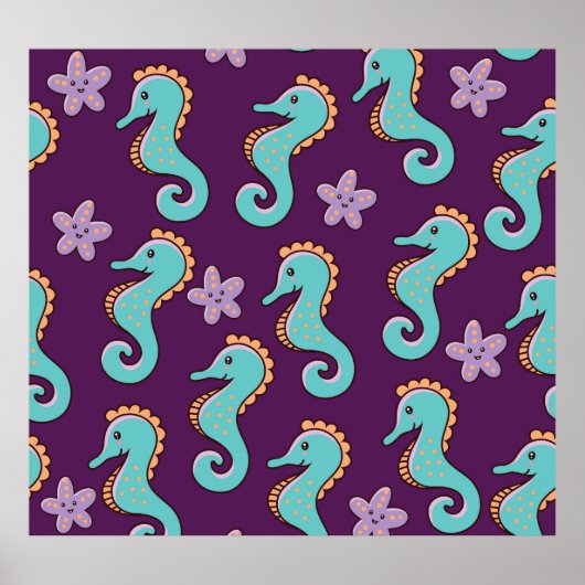 Poster Motif nautique vintage (Devant)