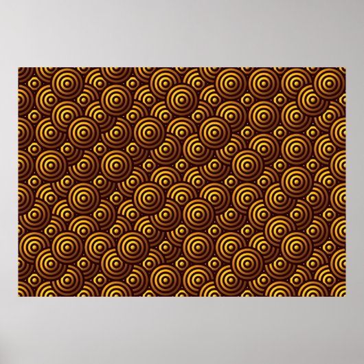 Poster Motif Or sans faille (Devant)