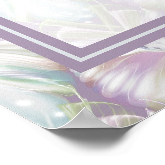 Poster Motif Oracle Owl Pastel Purple (Coin)