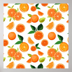 Poster Motif orange