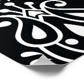 Poster motif paisible (Coin)