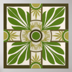 Poster Motif Palm I non incorporé