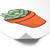 Poster motif plante (Coin)