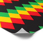 Poster Motif Rasta Diamond (Coin)