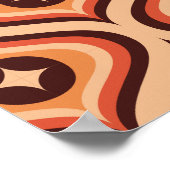 Poster Motif rétro (Coin)