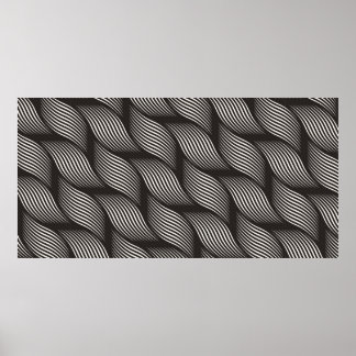 Poster Motif rippant sans couture. Texture vintage tendan