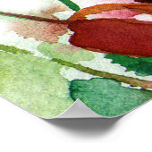 Poster Motif sans cerise (Coin)