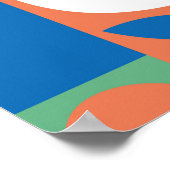 Poster motif sans couture avec citrouilles, dessinés à la (Coin)