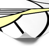 Poster Motif sans couture avec mésange (Coin)