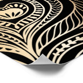 Poster Motif sans couture avec plumes de paon. D libre (Coin)