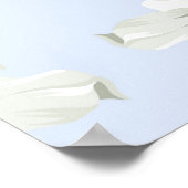 Poster Motif sans couture de siringa et fleurs d'hibiscus (Coin)