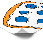 Poster Motif sans couture de toast (Coin)