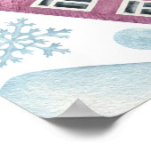 Poster Motif sans couture représentant les maisons d'hive (Coin)