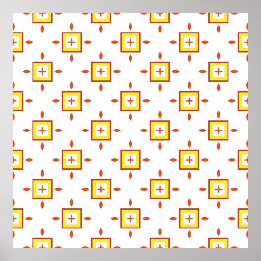 Poster Motif sans faille avec arrière - plan Abstrait car (Devant)