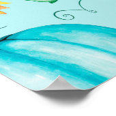 Poster Motif sans soudure à main de différentes tailles,  (Coin)