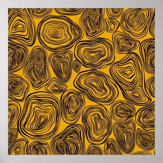 Poster motif sans soudure Abstrait. illustration graphiqu (Devant)