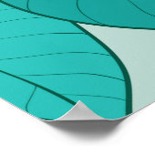 Poster motif sans soudure avec jardin au citron dessiné à (Coin)