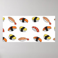 motif sans soudure du Sushi